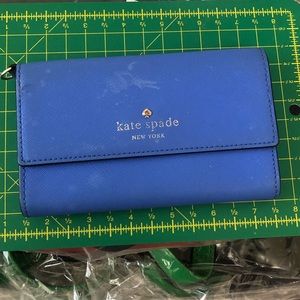 Kate spade blue wallet